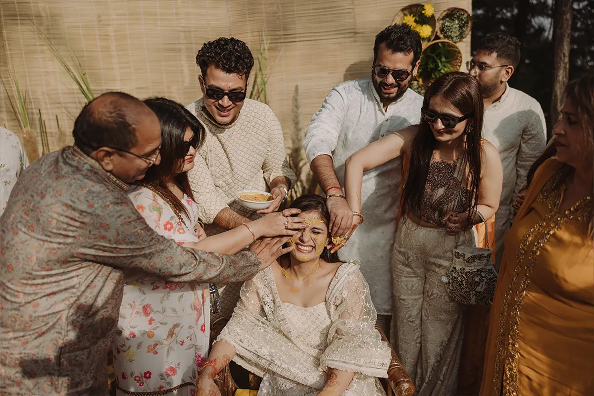 Haldi shoot
